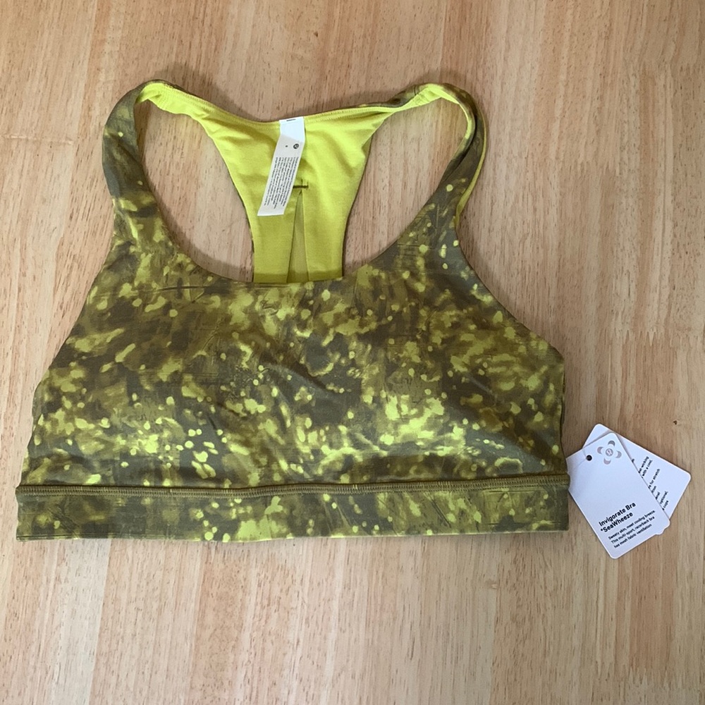 Special Edition Lululemon Invigorate Bra Seawheeze